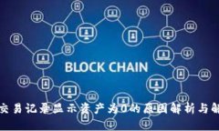 TP钱包交易记录显示资产为0的原因解析与解决方